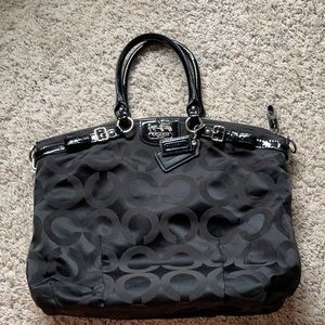 Black Coach Handbag
